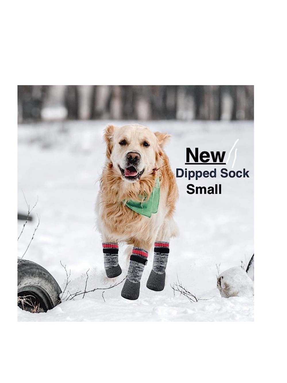 New FouFouDog Rubber Dipped Socks Heritage chacoal Size Small with tags ⭐️⭐️